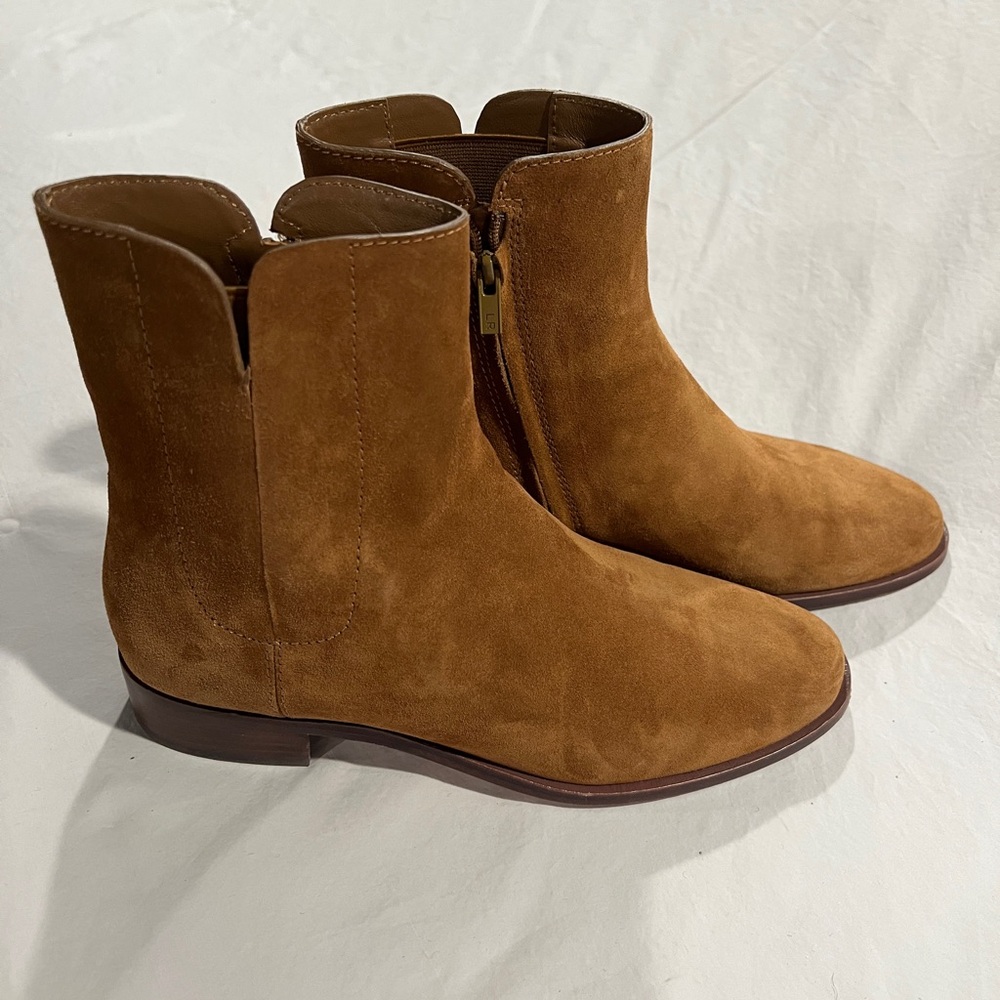 Loeffler Randall Ronnie cacao ankle boot size 8